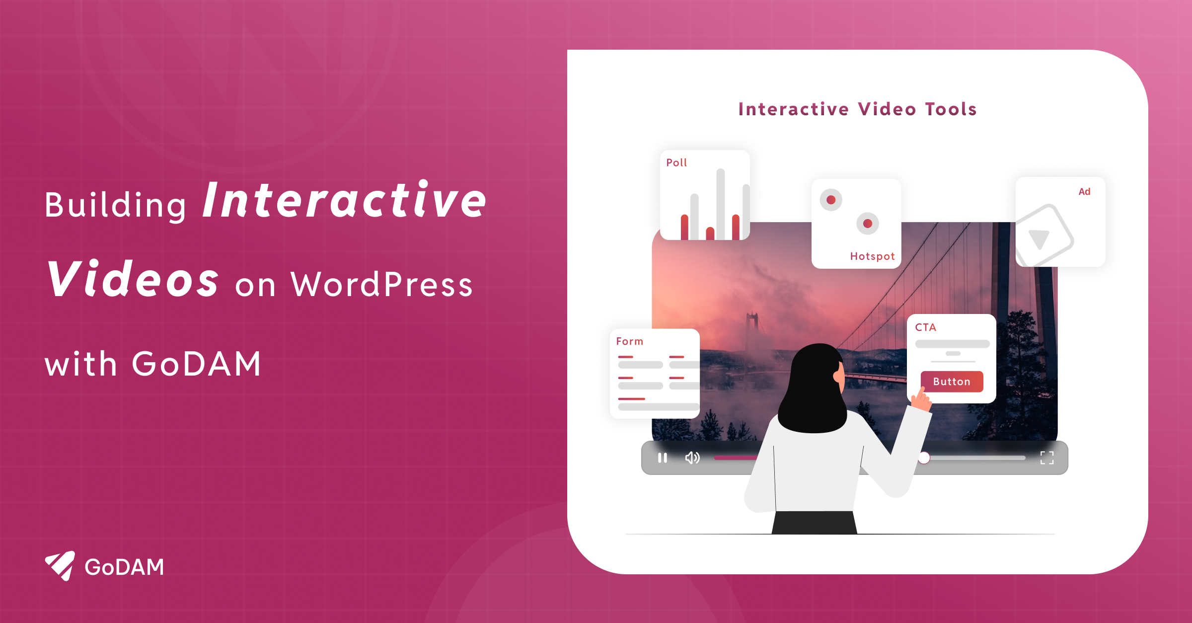 Building Interactive Videos on WordPress with GoDAM