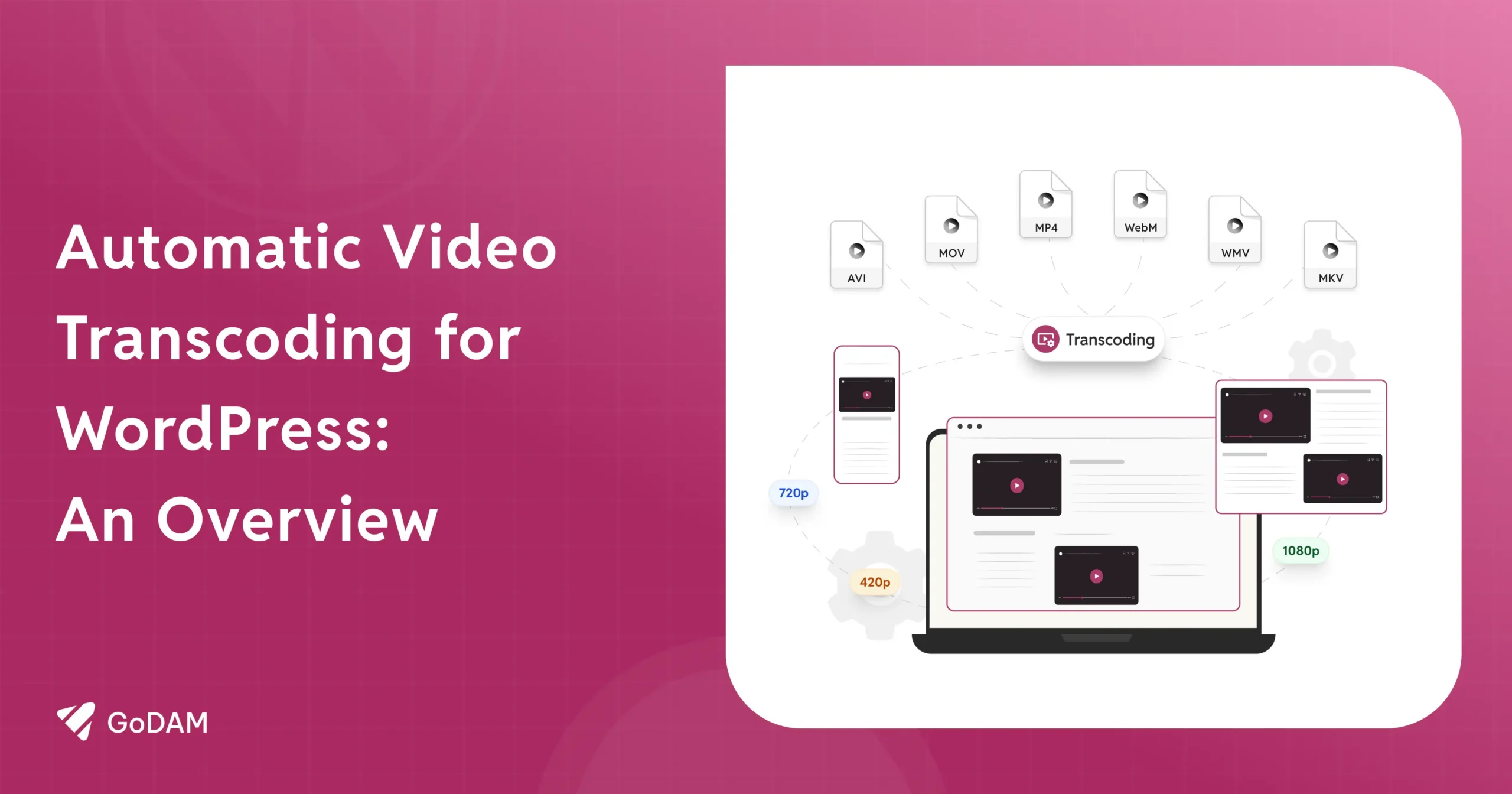 Automatic Video Transcoding for WordPress: An Overview